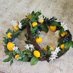 Lemon and Floral Garland